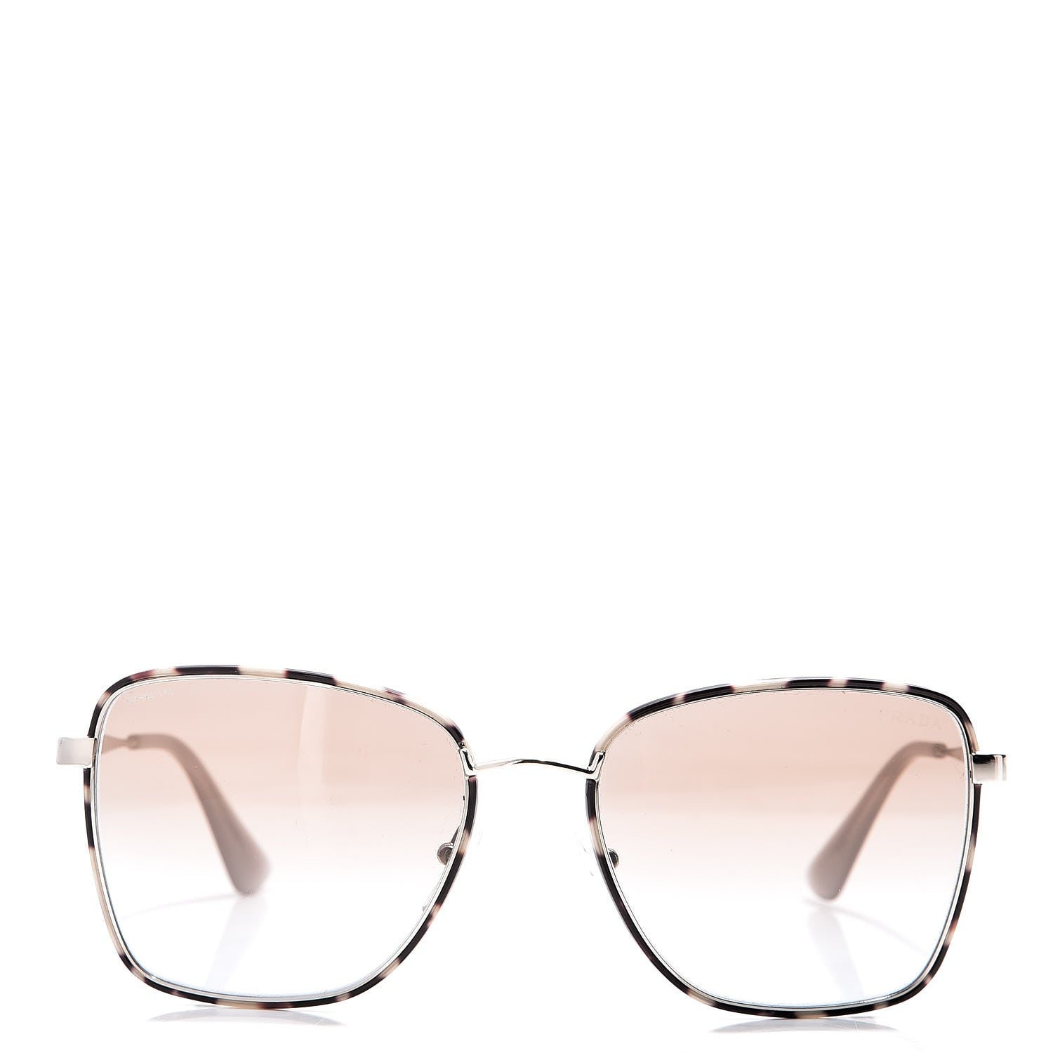 Prada Gradient Sunglasses SPR 52S Opal Havana Silver 2 of 9