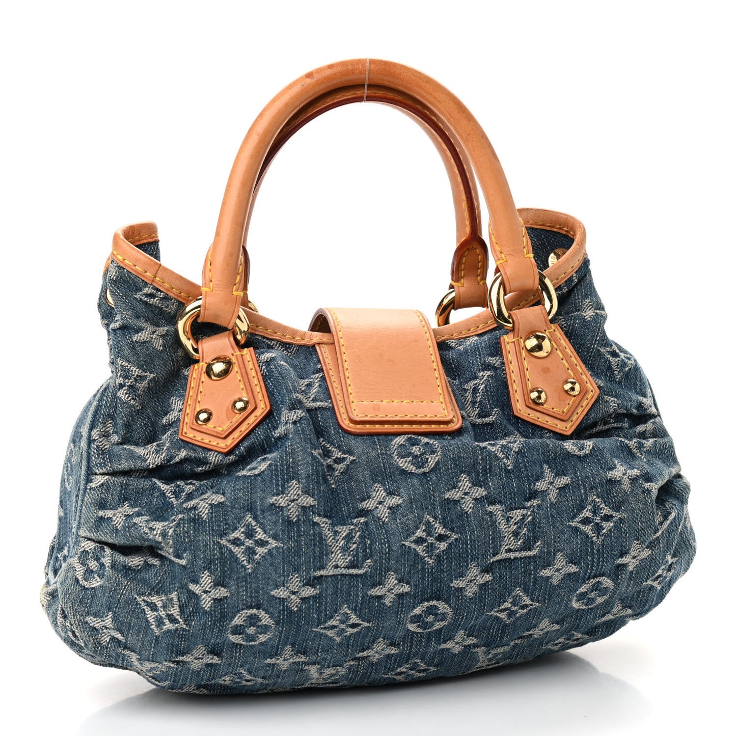 Monogram Denim Pleaty Blue