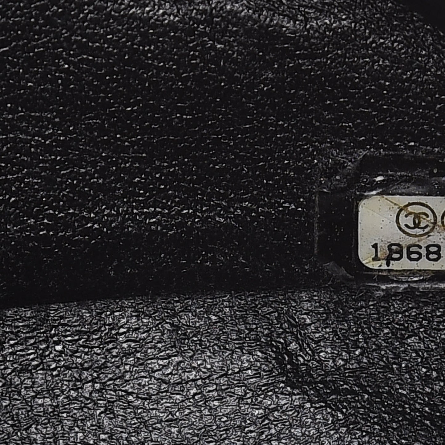 Glazed Aged Calfskin Quilted 2.55 Reissue 227 Flap So Black