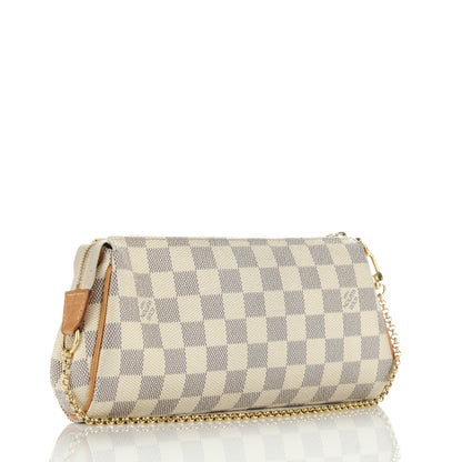 Louis Vuitton Damier Azur Eva Clutch 3 of 8