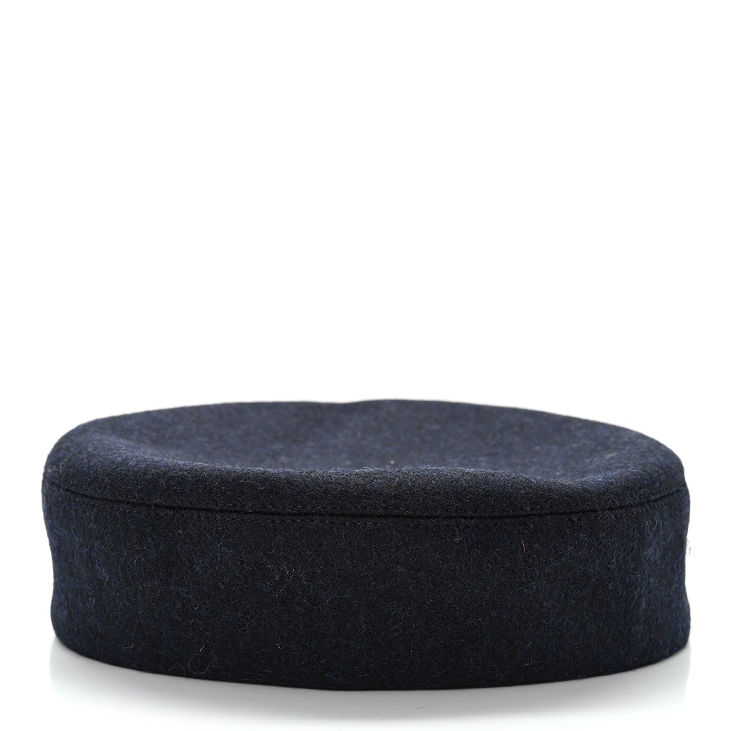 Hermes Cashmere Swift Womens Deauville Cap 57 Black 6 of 9