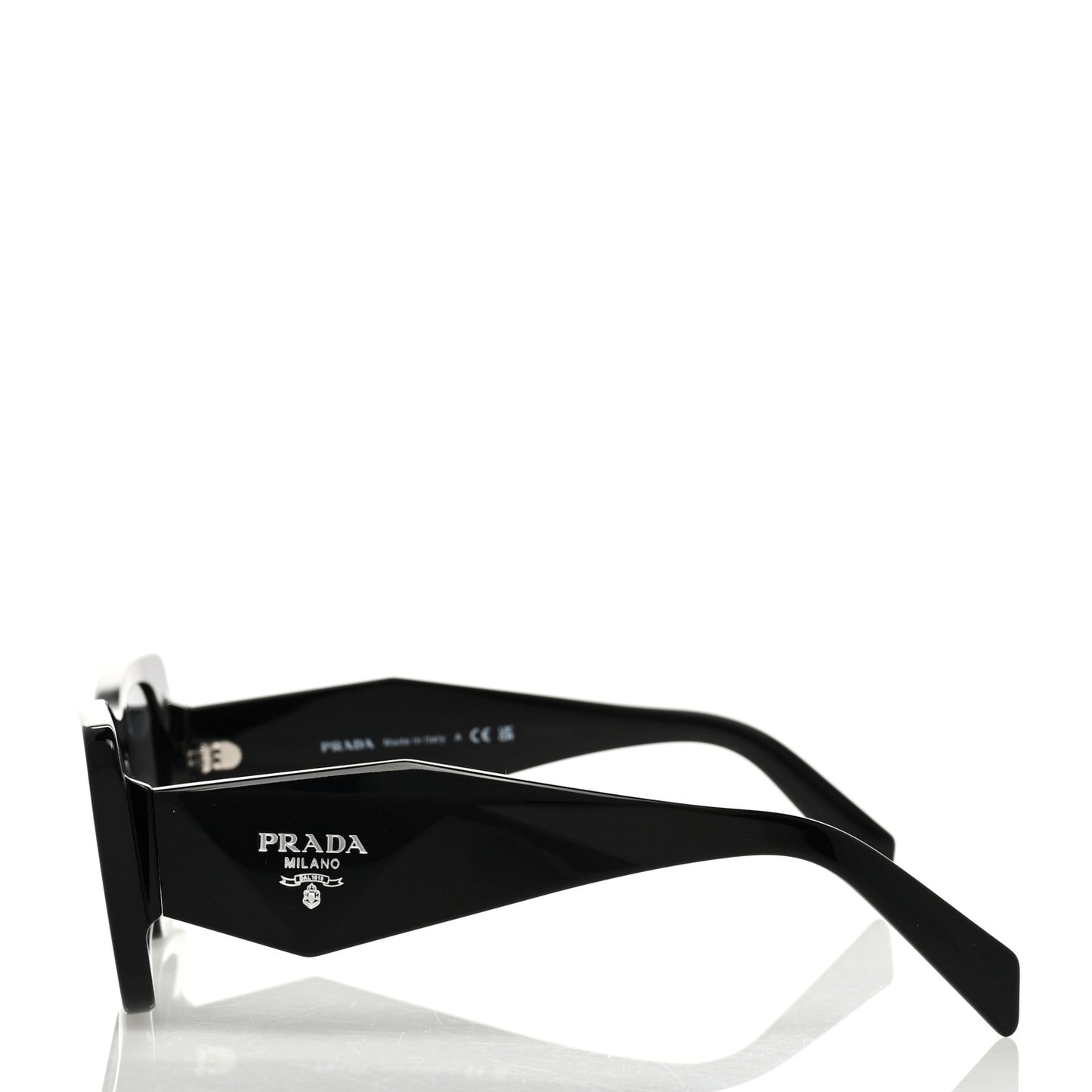 Acetate Symbole Sunglasses SPR 08Y Black