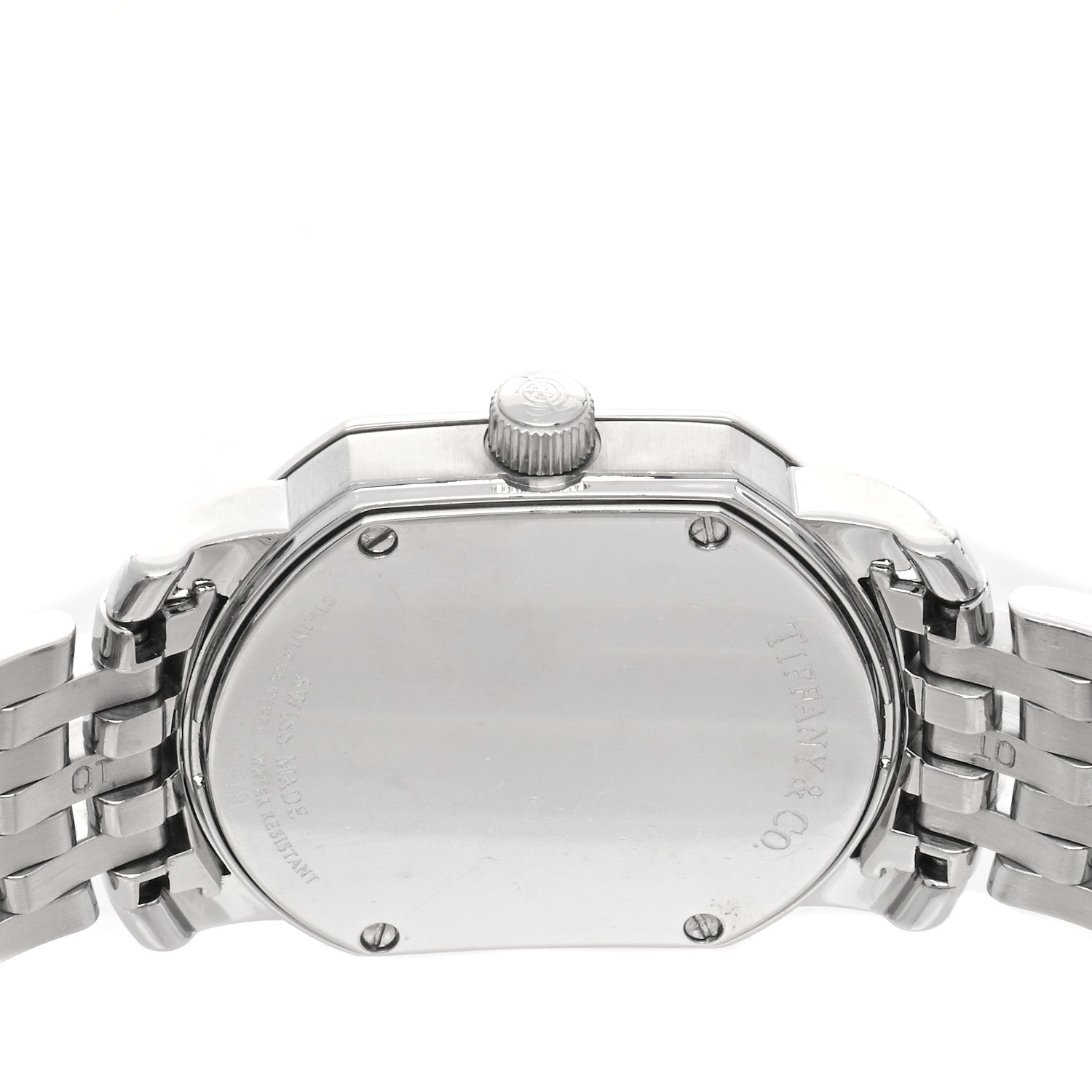 Tiffany Stainless Steel 24mm Mark Coupe Resonator Quartz Watch 4 of 4