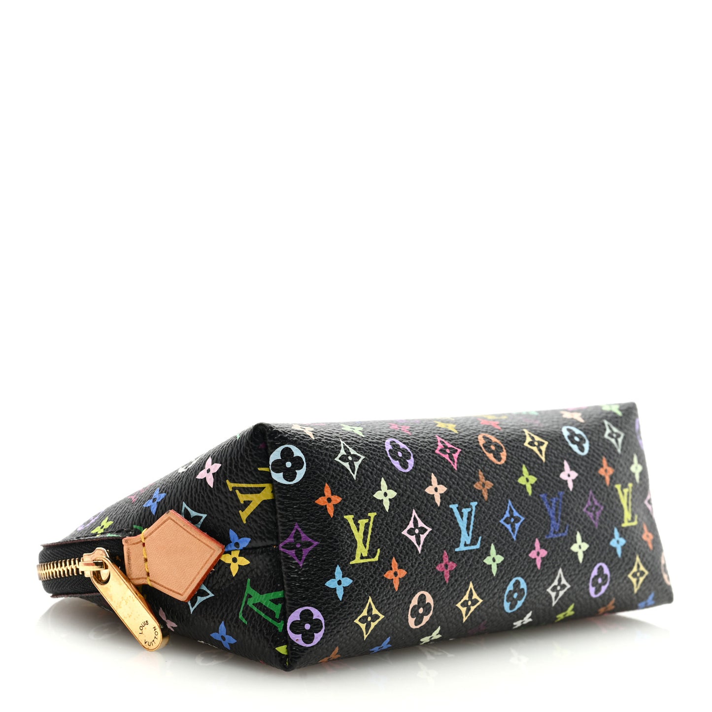 Monogram Multicolor Cosmetic Pouch Black Grenade