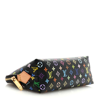 Louis Vuitton Monogram Multicolor Cosmetic Pouch Black Grenade 4 of 7