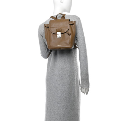 3.1 Phillip Lim Pebbled Calfskin Pashli Backpack Mushroom 2 of 12