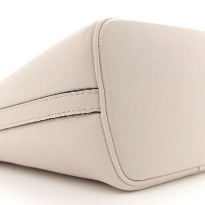 Louis Vuitton Grained Calfskin Lock and Walk Bucket Quartz 8 of 9