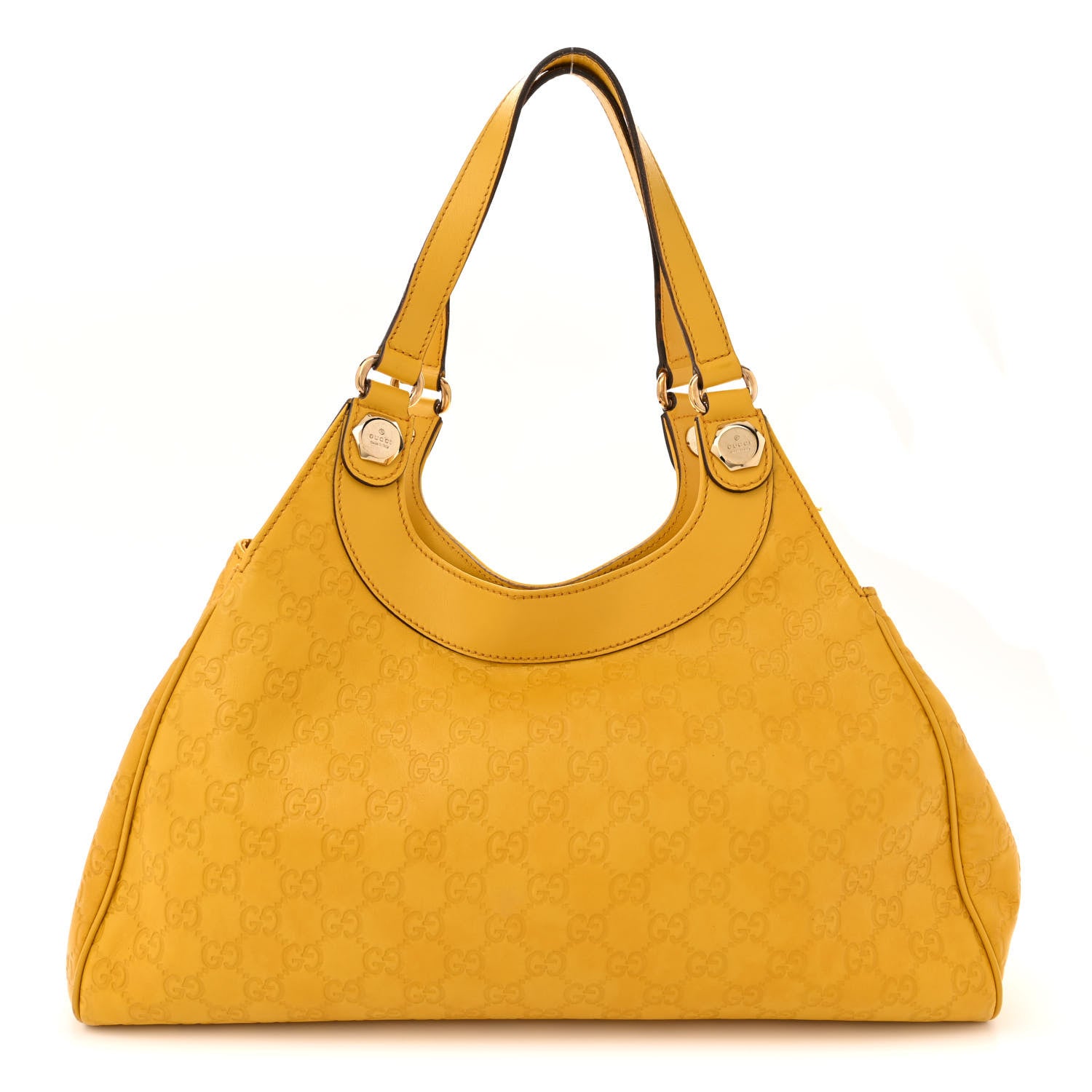 Gucci ssima Charmy Shoulder Bag Yellow 1 of 18