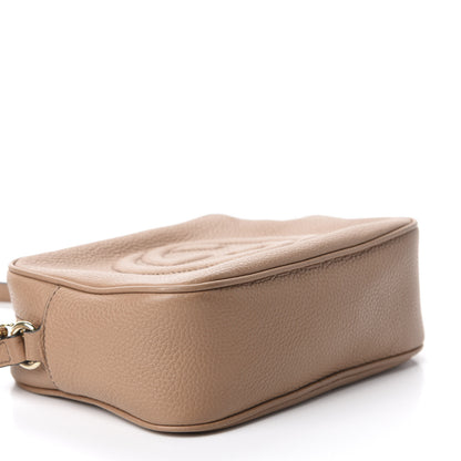 Gucci Pebbled Calfskin Small Soho Disco Bag Rose Beige 4 of 12
