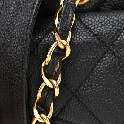 Chanel Caviar Quilted Pocket Shopping Tote Black 15 of 15