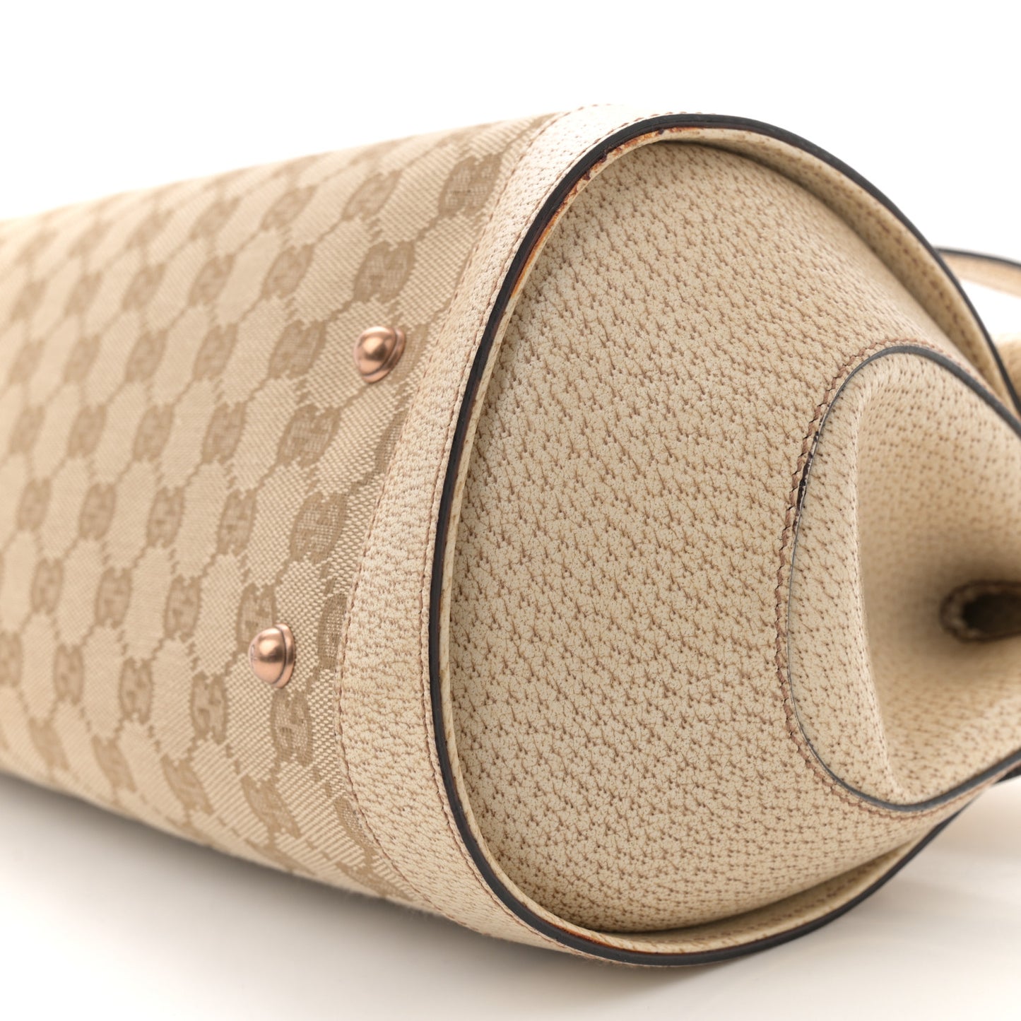 Monogram Bamboo Bullet Bag Off White