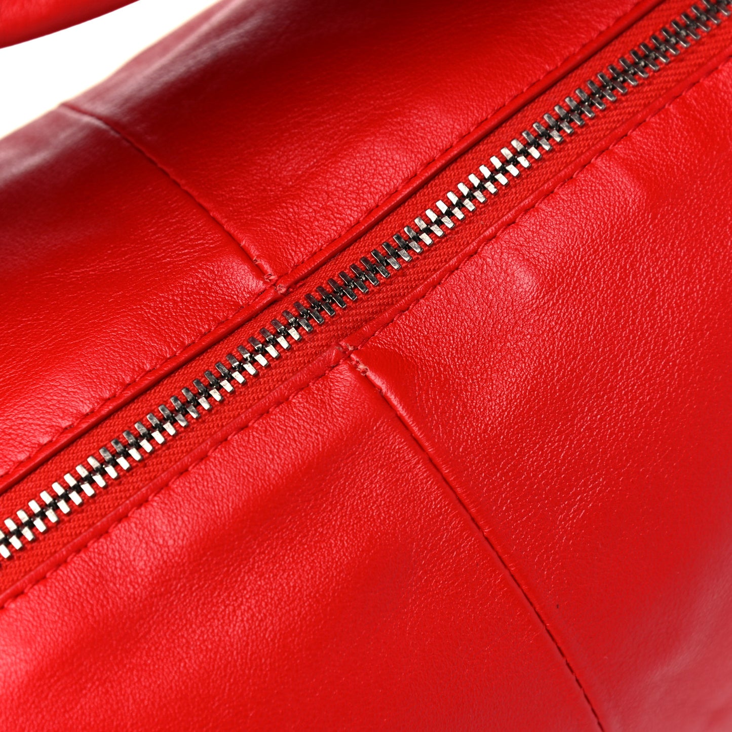Calfskin Mini Double Knot Bag Red