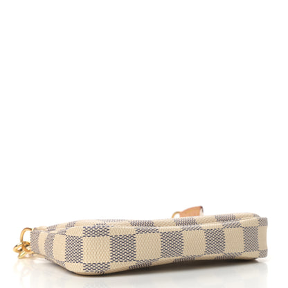 Louis Vuitton Damier Azur Mini Pochette Accessories 4 of 7