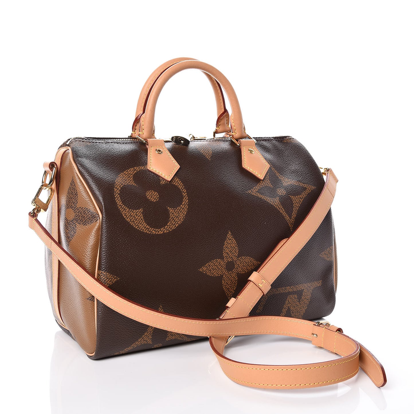 Reverse Monogram Giant Speedy Bandouliere 30