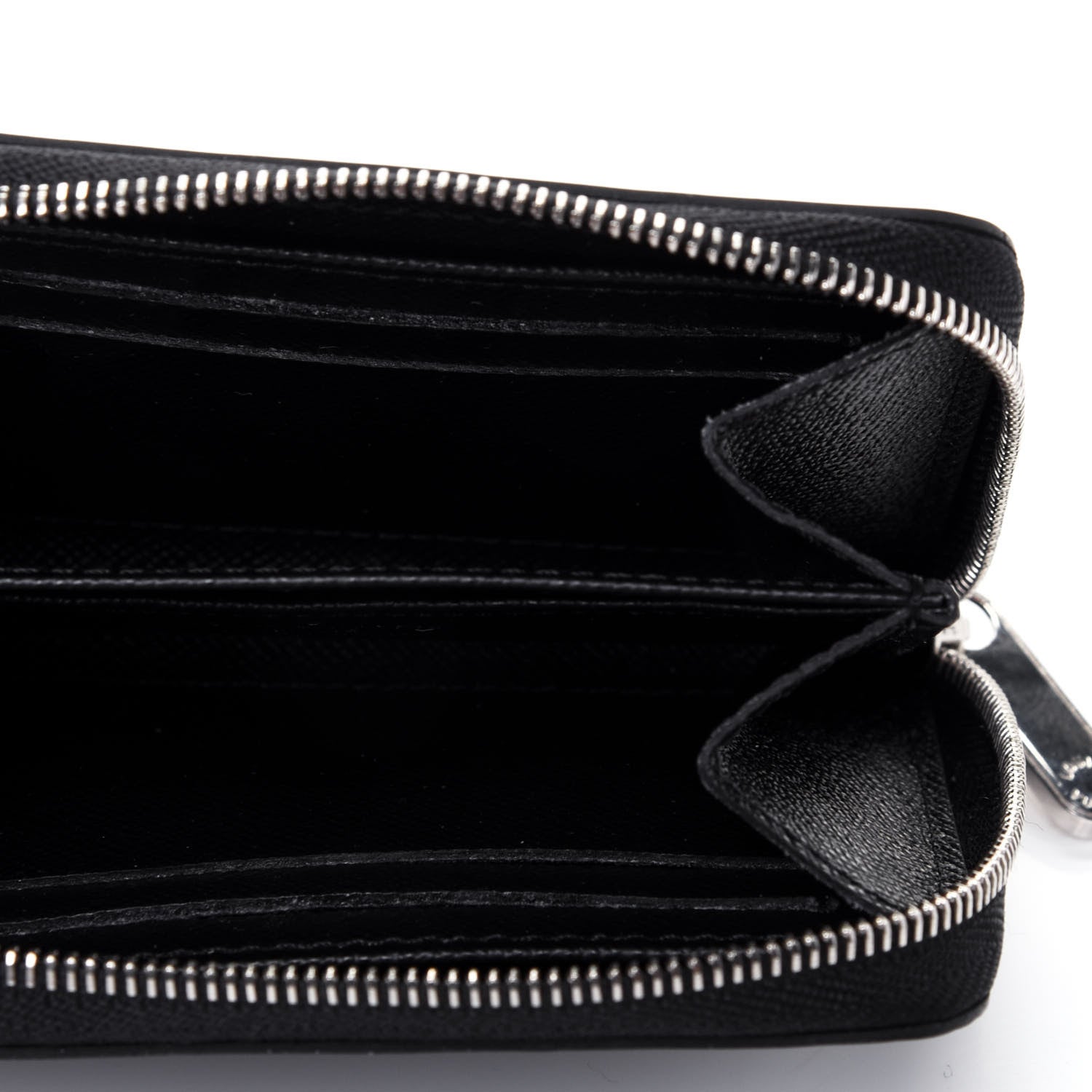 Louis Vuitton Epi Zippy Coin Purse Black 5 of 10