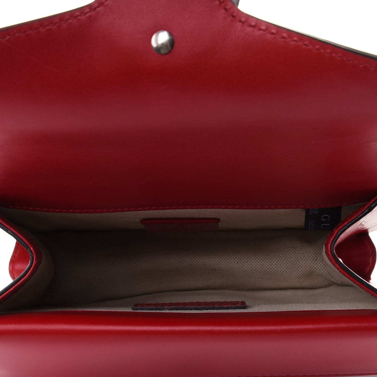 Calfskin Chinese New Year Mini Dionysus Shoulder Bag Hibiscus Red