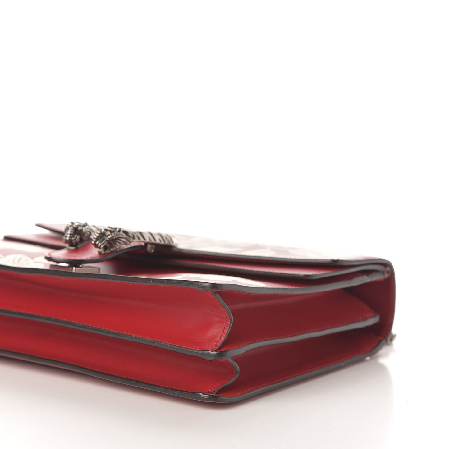 Calfskin Chinese New Year Medium Dionysus Shoulder Bag Hibiscus Red