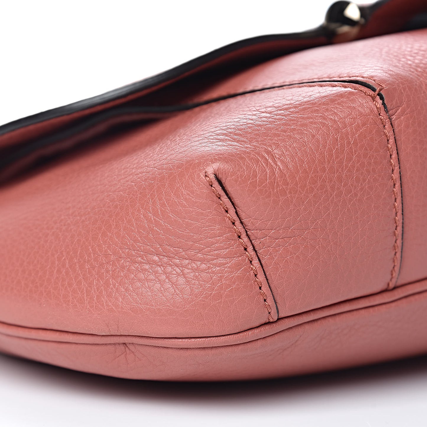 Calfskin Medium Nouveau Fringe Shoulder Bag Pink