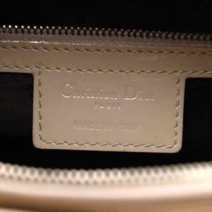 Christian Dior Patent Cannage Large Lady Dior Beige 5 of 15