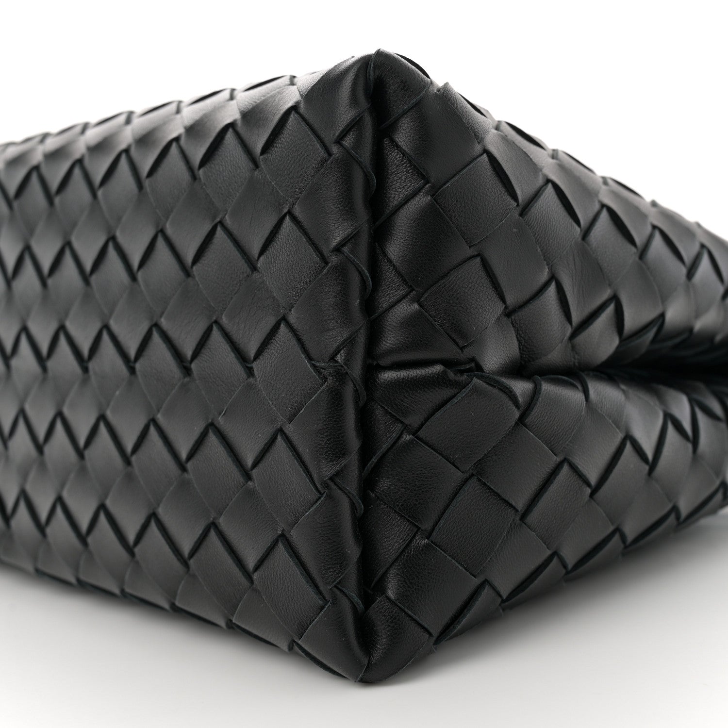 Bottega Veneta Nappa Intrecciato Medium Andiamo Shoulder Bag Black 9 of 9
