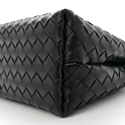 Bottega Veneta Nappa Intrecciato Medium Andiamo Shoulder Bag Black 9 of 9