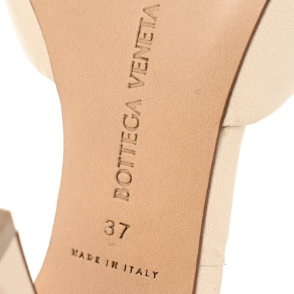 Bottega Veneta Nappa Quilted Rubber Lido Mule Sandals 37 Sea Salt 7 of 11