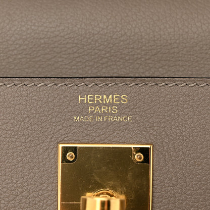 Hermes Evercolor Kelly Retourne 32 Origan 6 of 11