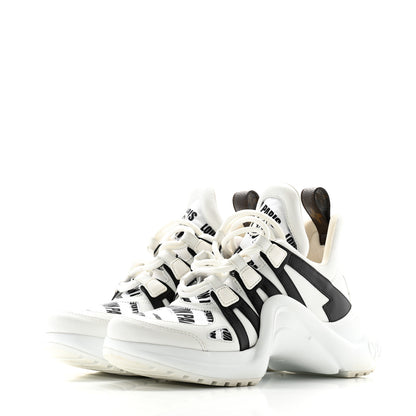 Louis Vuitton Patent Monogram LV Archlight Sneakers 36 White 3 of 11