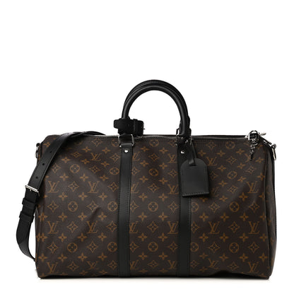 Louis Vuitton Monogram Macassar Keepall Bandouliere 45 1 of 4