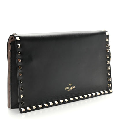 Valentino Garavani Nappa Rockstud Wristlet Clutch Black 3 of 13