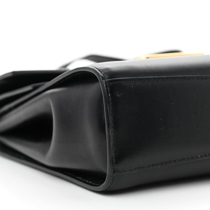 Bottega Veneta Box Calfskin Nappa Clip Bag Black 8 of 9