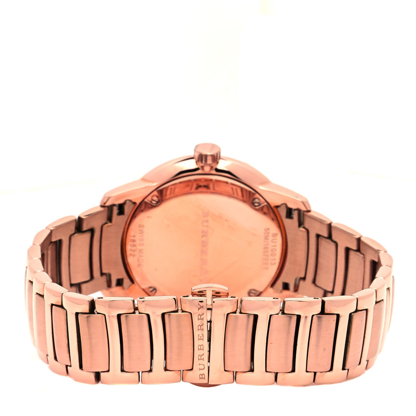 Stainless Steel 40mm Classic Round Quartz Watch Rose BU10013
