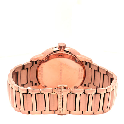Burberry Stainless Steel 40mm Classic Round Quartz Watch Rose BU10013 3 of 5