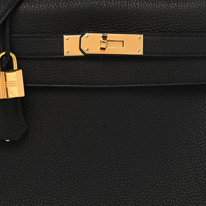 Hermes Togo Kelly Retourne 32 Black 8 of 11