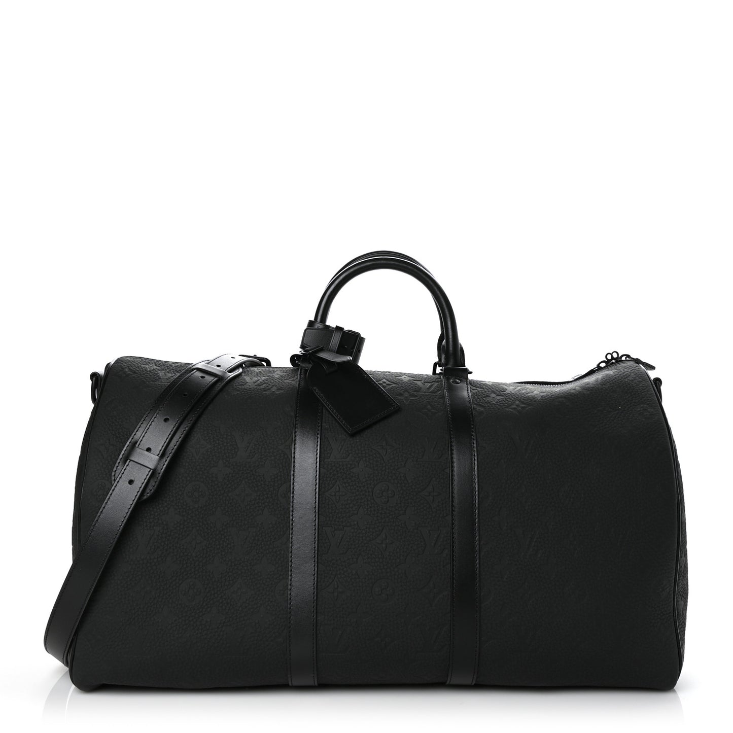 Taurillon Monogram Keepall Bandouliere 50 Black