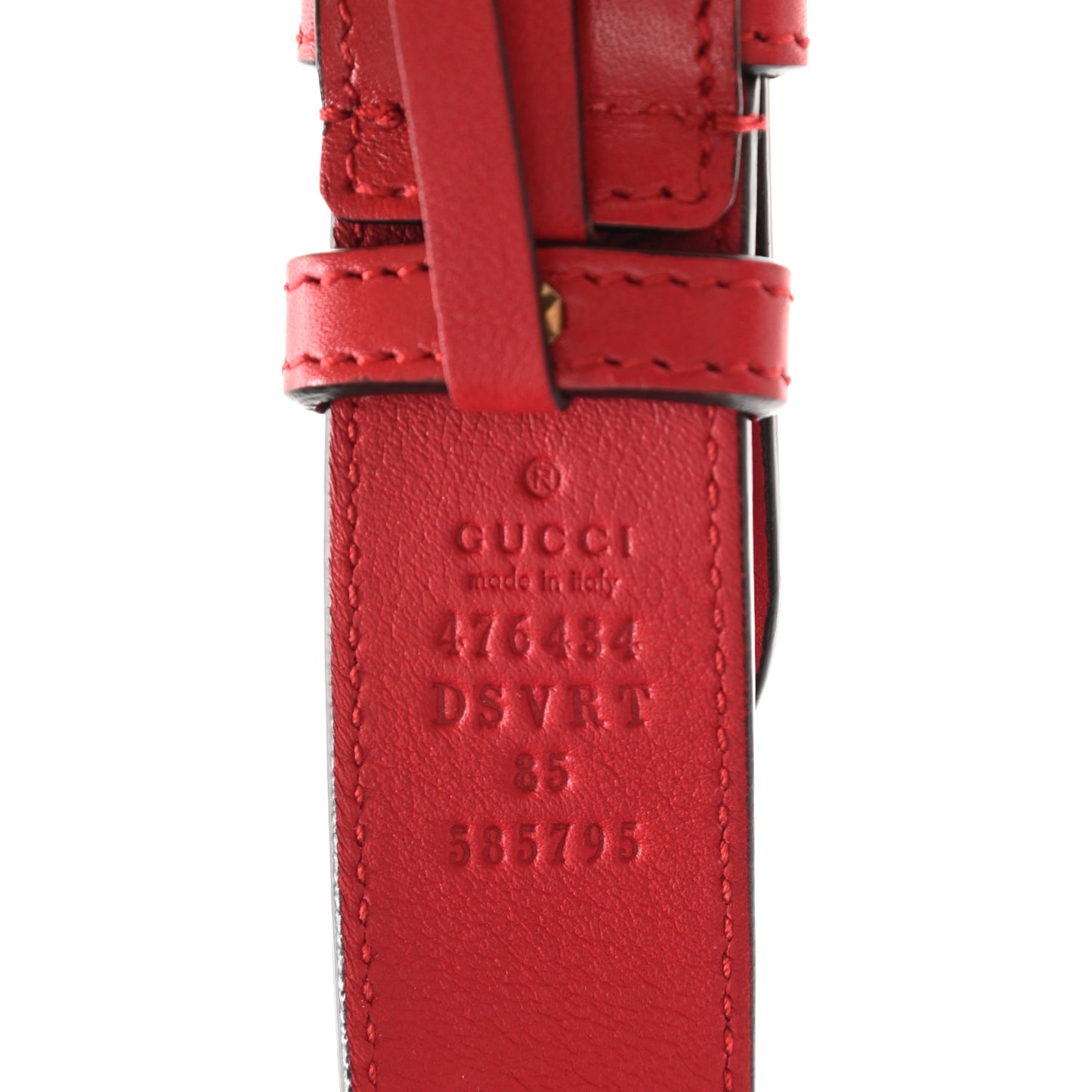 Calfskin Matelasse GG Marmont Belt Bag 85 34 Hibiscus Red