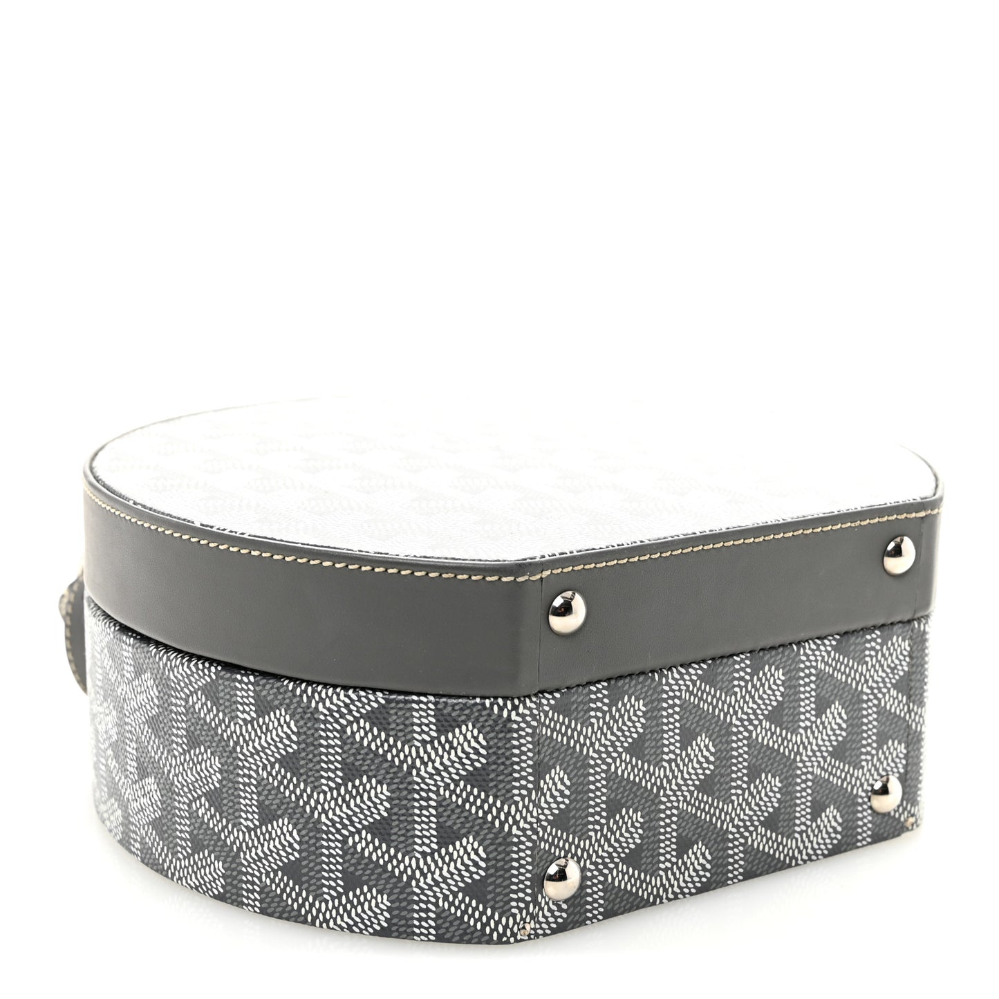 Goyardine Alto Hatbox Grey