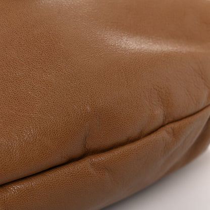 Saint Laurent Calfskin Nadja Shoulder Bag Tan 14 of 19