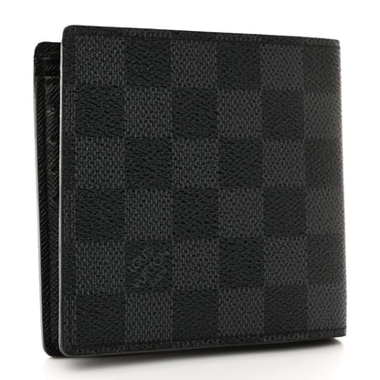 Louis Vuitton LOUIS VUITTON Damier Graphite Marco Wallet 3 of 7