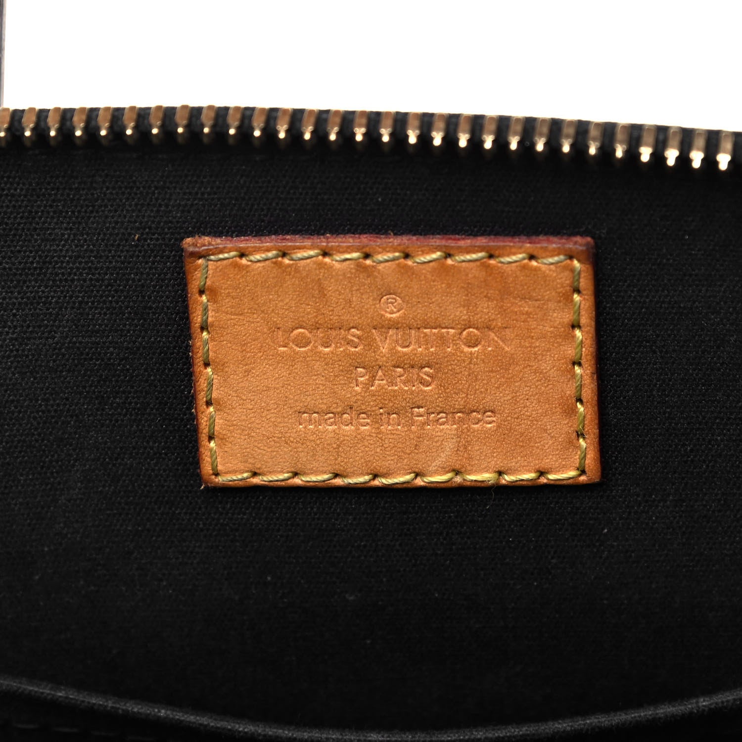 Louis Vuitton Vernis Alma BB Noir Magnetique 6 of 9