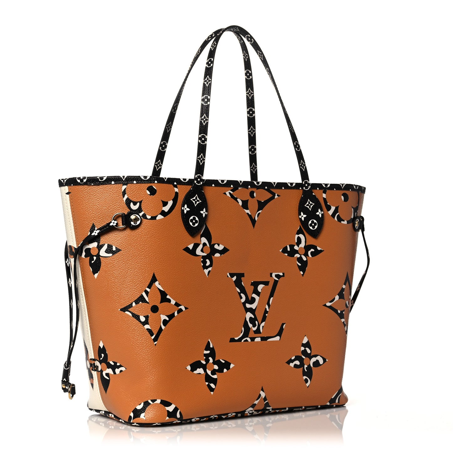 Monogram Giant Jungle Neverfull MM Ivory