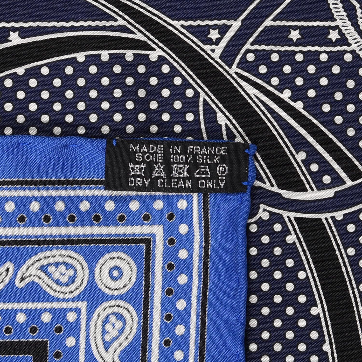 Hermes Silk Grand Manege Cut Bandana Scarf 55 4 of 4