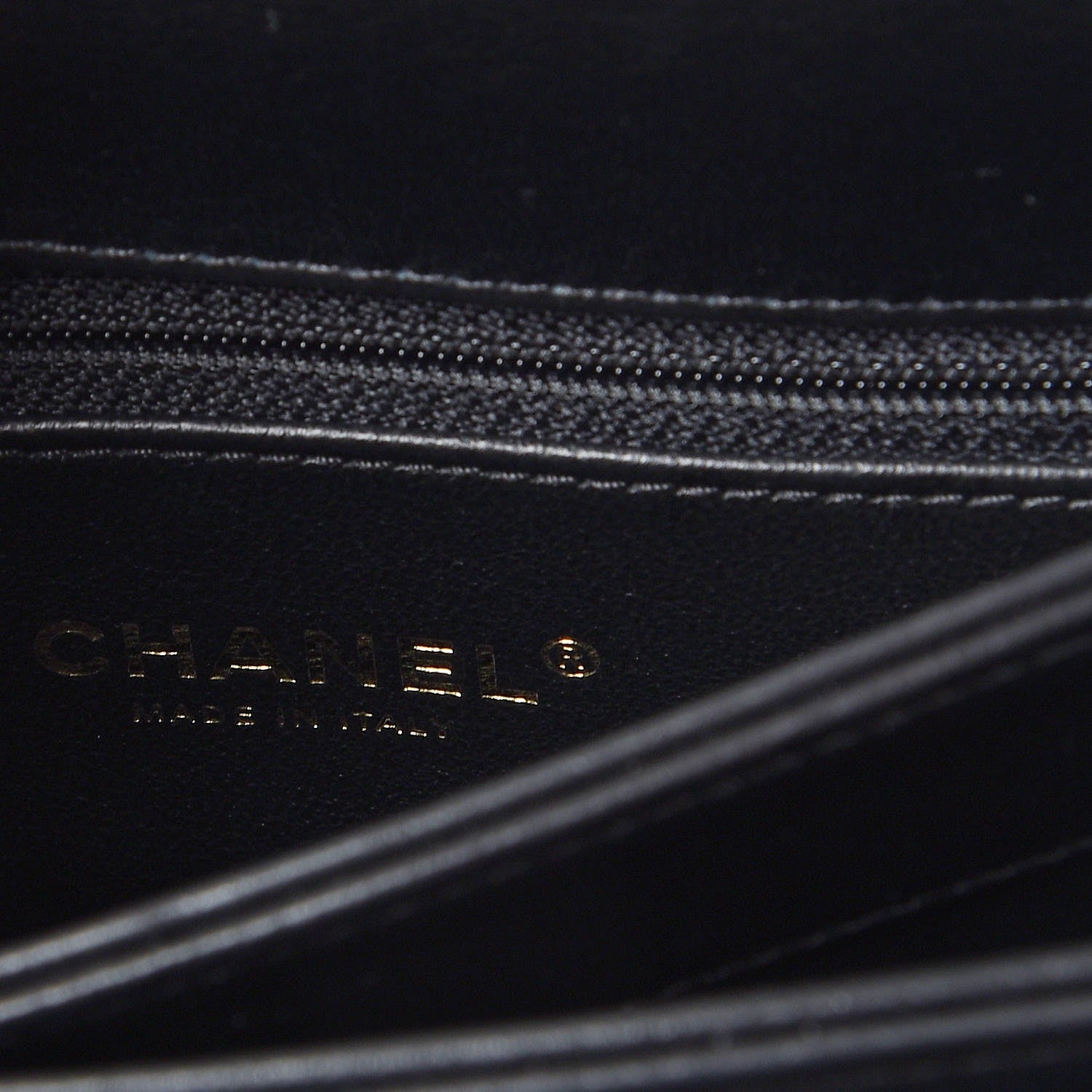 Chanel Lambskin Chevron Quilted Small Trendy CC Dual Handle Flap Bag Black 6 of 9