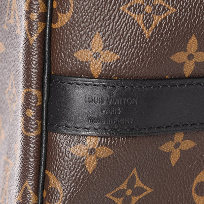 Louis Vuitton Monogram Macassar Keepall Bandouliere 55 7 of 7