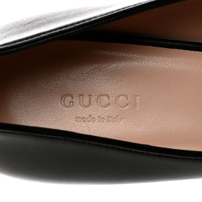 Gucci Malaga Kid GG Marmont Fringe 50mm Loafer Pumps 40 Black 6 of 9