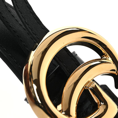 Gucci Calfskin Double G 30mm Belt 75 30 Black 6 of 7