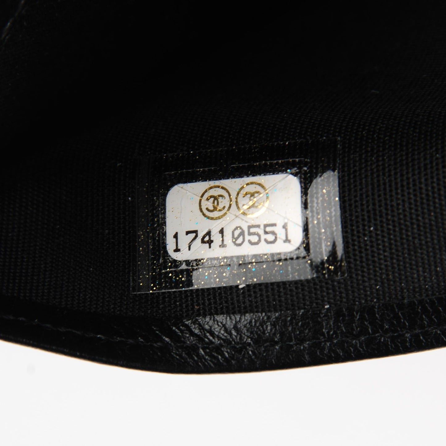Caviar CC Long Flap Wallet Black