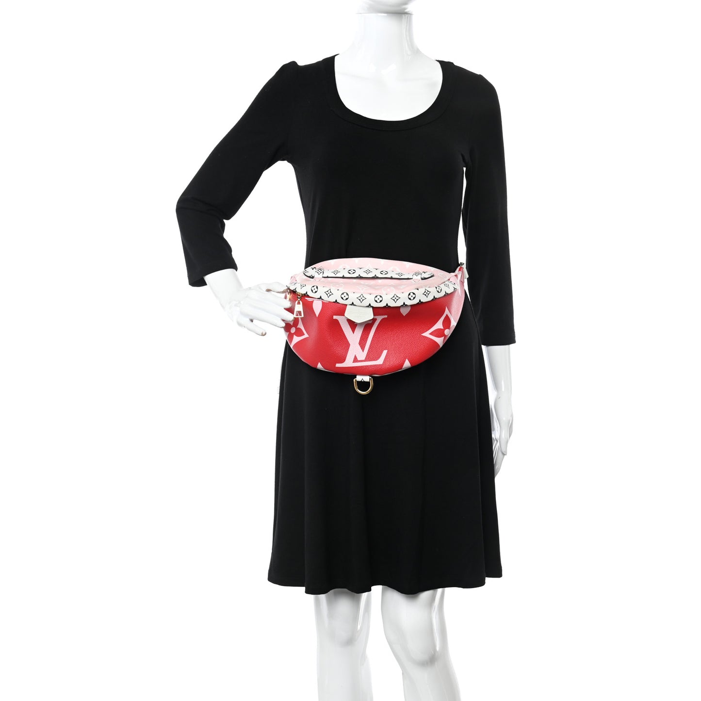 Monogram Giant Bumbag Rouge