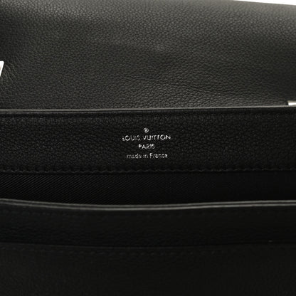 Louis Vuitton Calfskin Lockme II Chain Bag BB Black 6 of 10