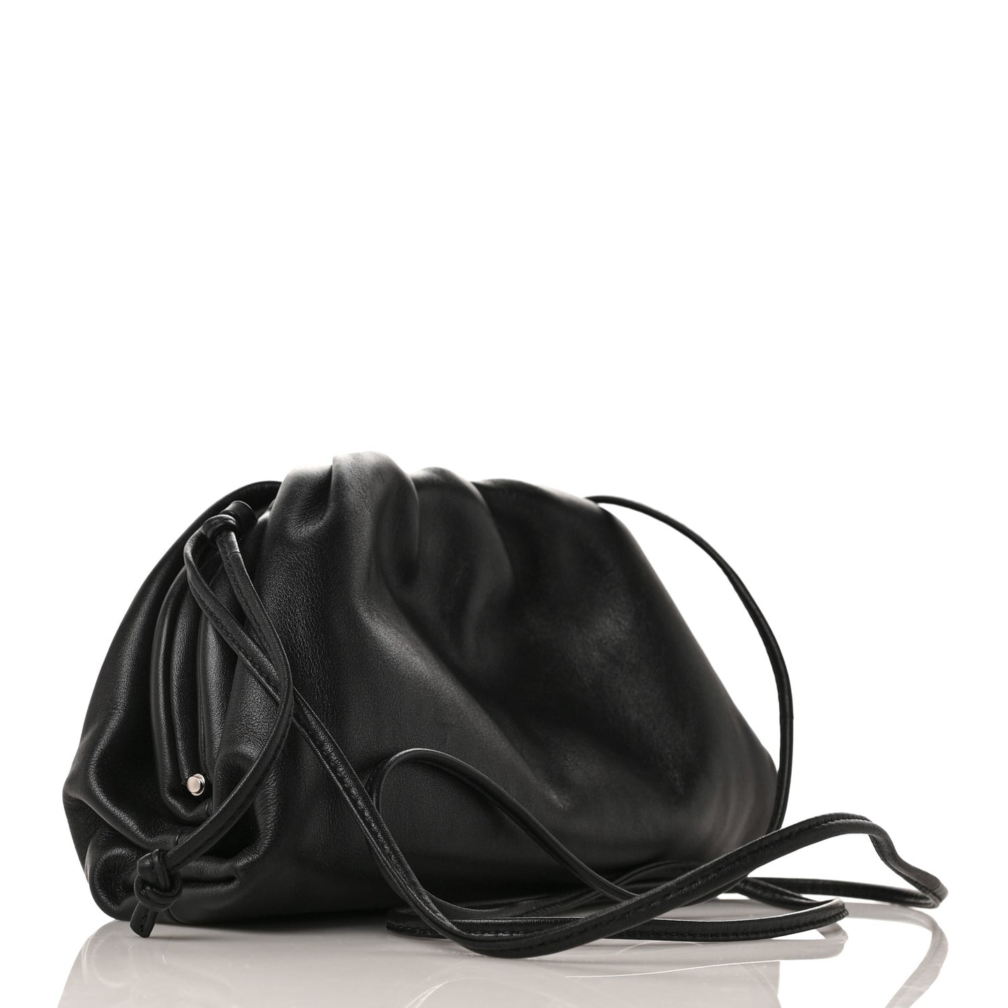 Butter Calfskin The Mini Pouch Black